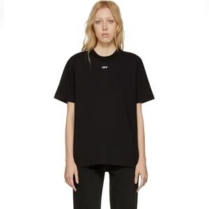 Off-White Diagonal Flower Shop Virgil Abloh 2018 Collection Tee Shirt Size M